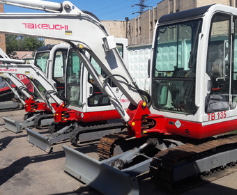 Экскаватор TAKEUCHI TB135
