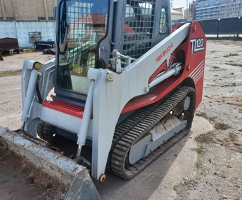 Takeuchi TL 120 на строительстве NOVUS
